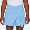 Short Saia Infantil Pampili com Tachas Prateadas Azul
