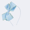 Tiara Infantil Pampili Com Laço Azul Claro