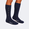 Meia Infantil Feminina 3/4 Pampili Azul Marinho