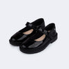 Sapato Infantil Pampili Tifany Costura Verniz Preto