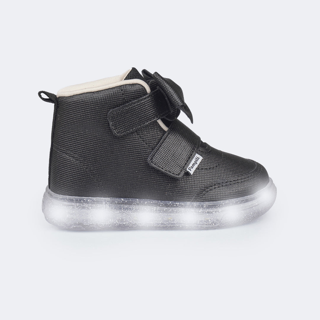 Tênis Cano Médio Tenis De Luzinha Pampili Tênis Infantil Feminino