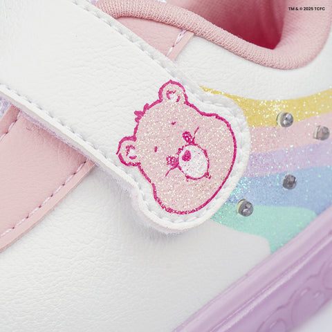 Tênis de Led Infantil Pampili Sneaker Luz Ursinhos Carinhosos Rosa