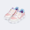 Tênis de Led Infantil Pampili Sneaker Luz Gatinho Colorido