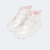 Tênis de Led Infantil Pampili Sneaker Luz Cintilante Branco