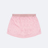 Short Saia Infantil Pampili Tule e Strass Rosa Novo