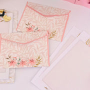 Papel de Carta Buendía Floral Rosa - envelopes