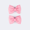 Kit 2 Presilhas Infantis Pampili Laço Rosê