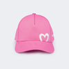 Boné Feminino Bordado Rosa