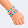 Kit de Pulseira Infantil Pampili Pingente de Coração