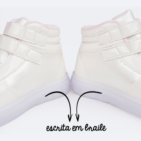 Tênis de Led Cano Médio Pampili Sneaker Luz Costura Ondulada Branco-BRANCO_6.jpg