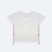 Camiseta Infantil Pampili Cool Mood Paetê Off White - costas da camiseta