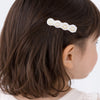 Presilha de Cabelo Infantil Carinha Smile Branca