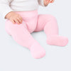 Meia Calça Bebê Pampili Rosa Claro