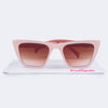 Óculos de Sol Infantil Feminino Acetato Quadrado Nude