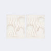 Polaina Infantil Pampili Pom Pom Off White