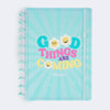 Caderno de Disco Inteligente Grande Pampili Good Things Tiffany