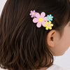 Presilha de Cabelo Infantil Margaridas Colorida