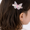 Presilha de Cabelo Infantil Borboleta Glitter Colorida