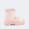Bota Coturno Infantil Feminina Lucky Matelassê Rosa