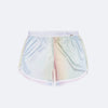 Short Infantil Feminino Pampili Style Holográfico Tie Dye
