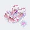 Sandália Infantil Feminina Candy Pin Colorido Candy Color
