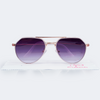 Óculos de Sol Infantil Feminino Aviador Branco