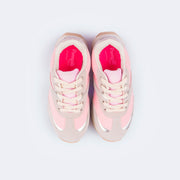 Tênis Infantil Feminino Zeal Rosa Natural