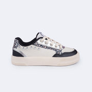 Tênis Infantil Feminino XT 25 Esferas Onça Off White