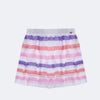 Saia de Tule Pampili Branca Strass Listrada