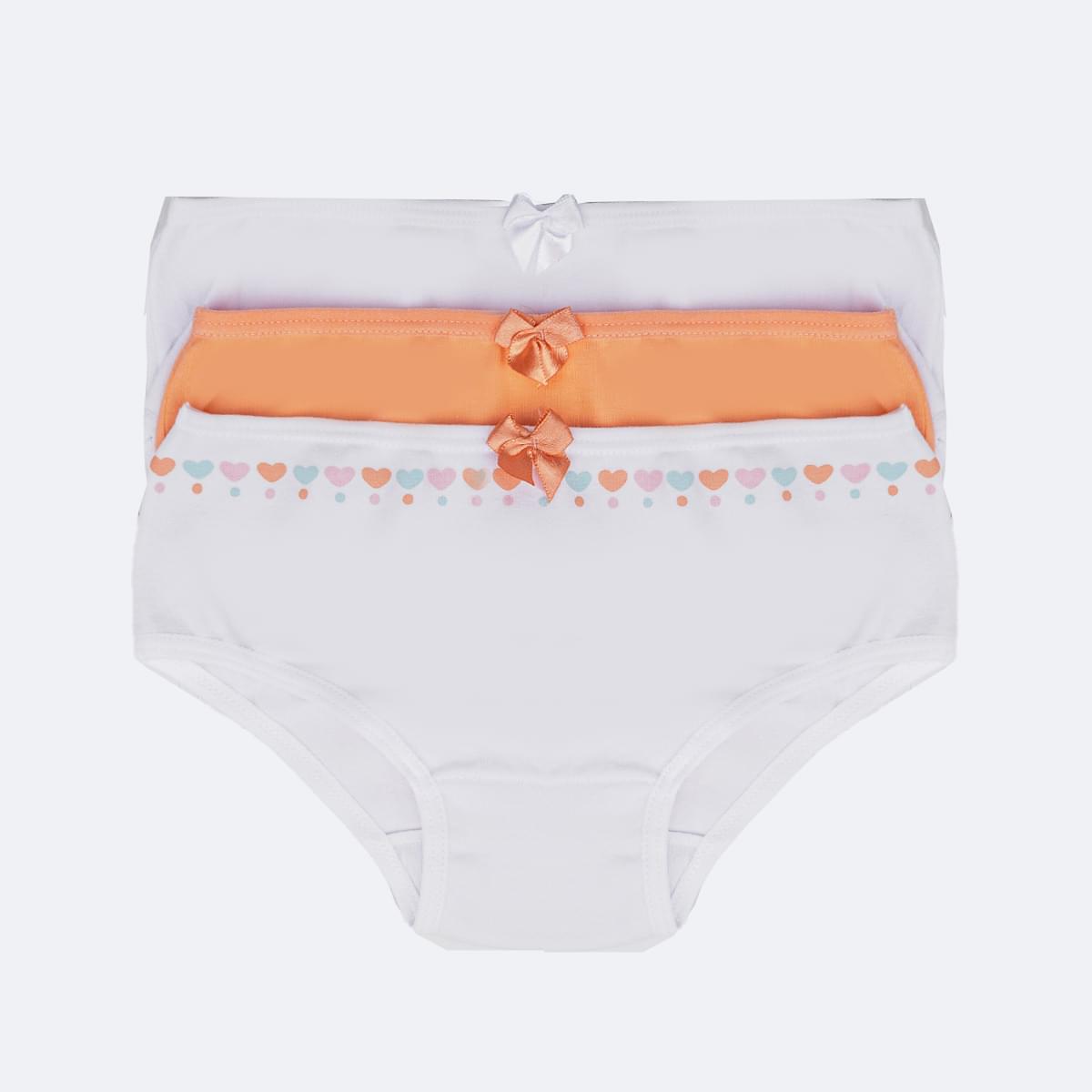 Kit Calcinha Infantil Pampili Sortidas Unicórnio Colorido