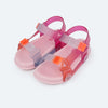 Sandália Papete Infantil Pampili Sun Glee Colorida