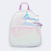 Mochila Infantil Pampili Cauda de Sereia Branca Lilás