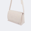Bolsa Tiracolo Infantil Pampili com Strass Nude