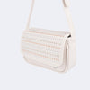 Bolsa Infantil Infantil Pampili Tachas Metalizadas Off White