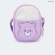 Bolsa Tiracolo Infantil Pampili Ursinhos Carinhosos Lilás
