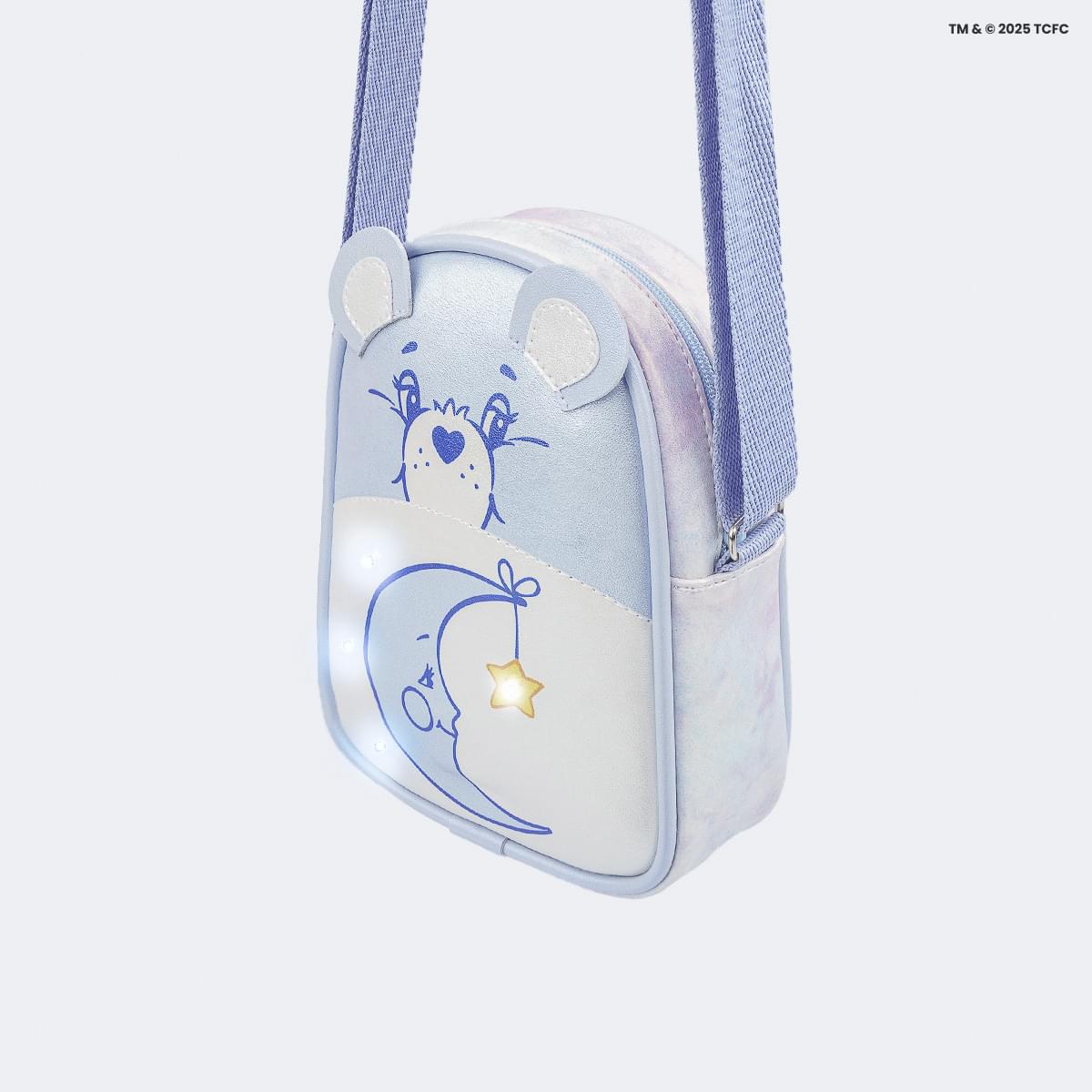 Bolsa de Led Infantil Pampili Ursinhos Carinhosos Tie Dye Azul