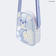 Bolsa de Led Infantil Pampili Ursinhos Carinhosos Tie Dye Azul