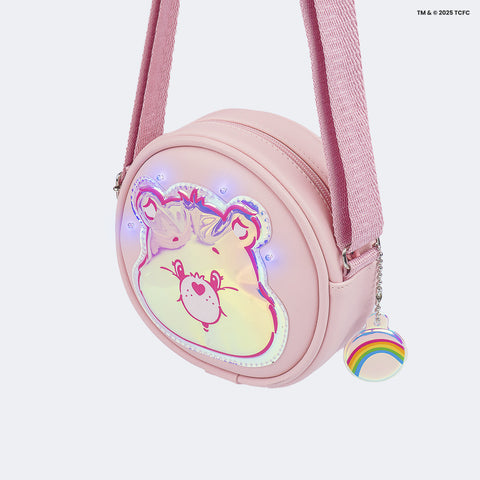 Bolsa de Led Infantil Pampili Ursinhos Carinhosos Rosa