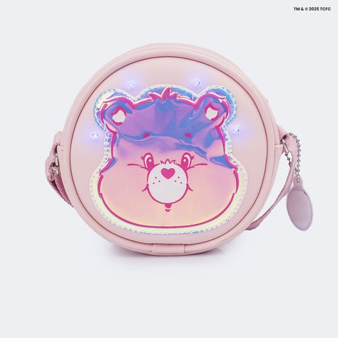 Bolsa de Led Infantil Pampili Ursinhos Carinhosos Rosa