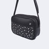 Bolsa Infantil Pampili Retangular com Tachas Preta