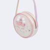 Bolsa de Led Infantil Pampili Gato Unicórnio Branca