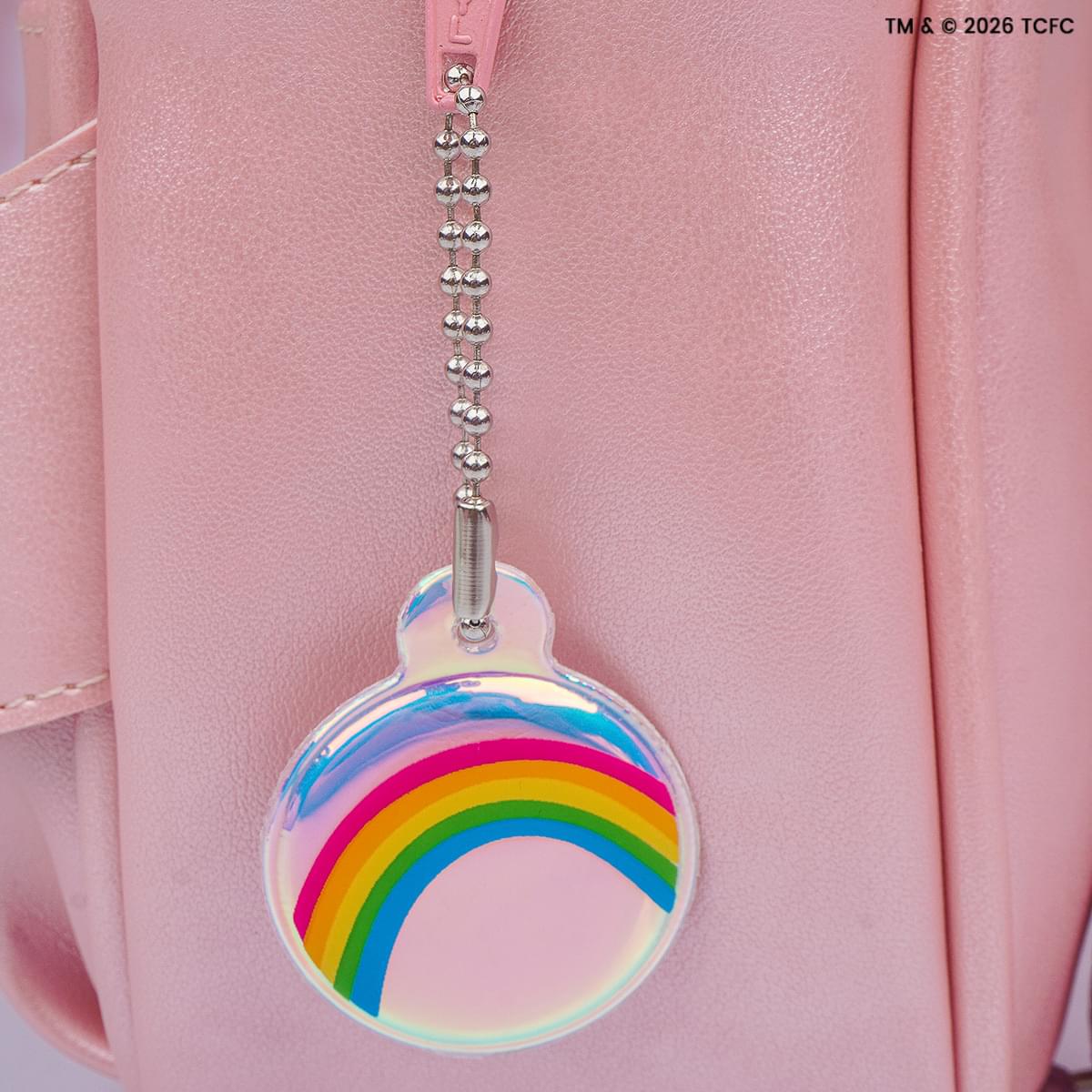 Mochila Infantil Pampili Ursinhos Carinhosos Perolada Rosa