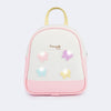 Mochila de Led Infantil Feminina Pampili Borboletas Colorida