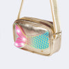 Bolsa de Led Infantil Pampili Sereia Dourada