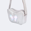 Bolsa de Led Infantil Pampili Borboleta Prata