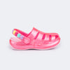 Babuche Infantil Feminina Pink Glee Correia Rosa