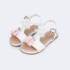 Sandália Infantil Pampili Mili com Tassel Branca