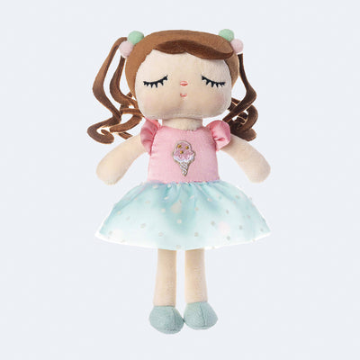 Boneca Metoo Mini Angela Candy School - 21 cm - metoo doll em tecido
