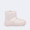 Bota Infantil Feminina Pom Pom Comfy Nude