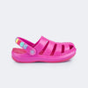 Babuche Infantil Feminina Pink Glee Correia Pink